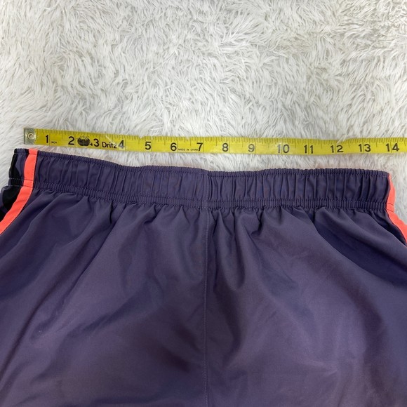 x2 Nike Dri-Fit Lined Gym Running Shorts Women's Sz L - Picture 4 of 5